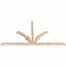 Ekena Millwork Richland Smooth Timber Gable Bracket, Douglas Fir, 96"W x 52"H x 3 1/2"D x 3 1/2"F, 13/12 Pitch GBW096X52X0404RIC00SDF - alternate 3